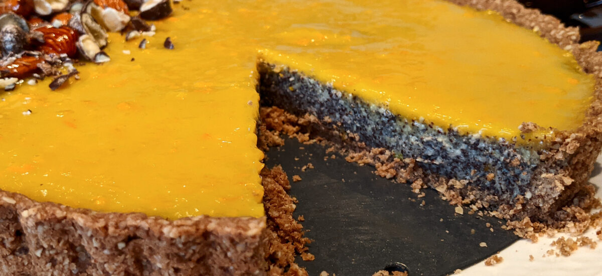 Orange Poppy Seed Tart