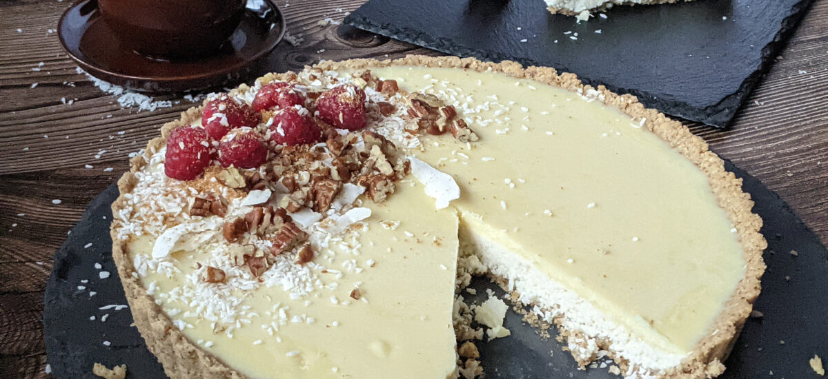 White Chocolate Coconut Tart